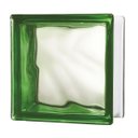 Ver imagem 3 de Tijolo de Vidro 19 X 19 X 8 Cm Cloudy S-color Verde 06 Unidades Tradestar