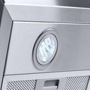 Ver imagem 5 de Coifa de Parede 75cm Vidro Reto Duto Slim Fogatti Inox 220v