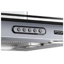 Ver imagem 3 de Coifa de Parede 75cm Vidro Reto Duto Slim Fogatti Inox 220v