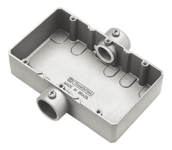 Condulete Triplo 3-4 Ct S-Tampa Rosca Bsp Pint 56112002 - 1