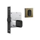 Ver imagem 1 de Fechadura Porta Stam Rolete Quadrada 1005 Antique E-coat