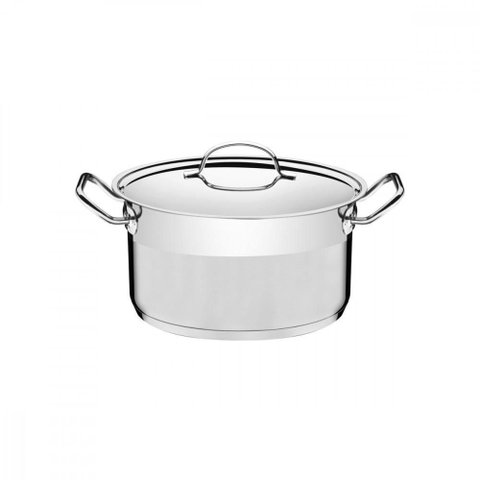 Caçarola Funda Inox Fundo Triplo 20cm 3,6 L