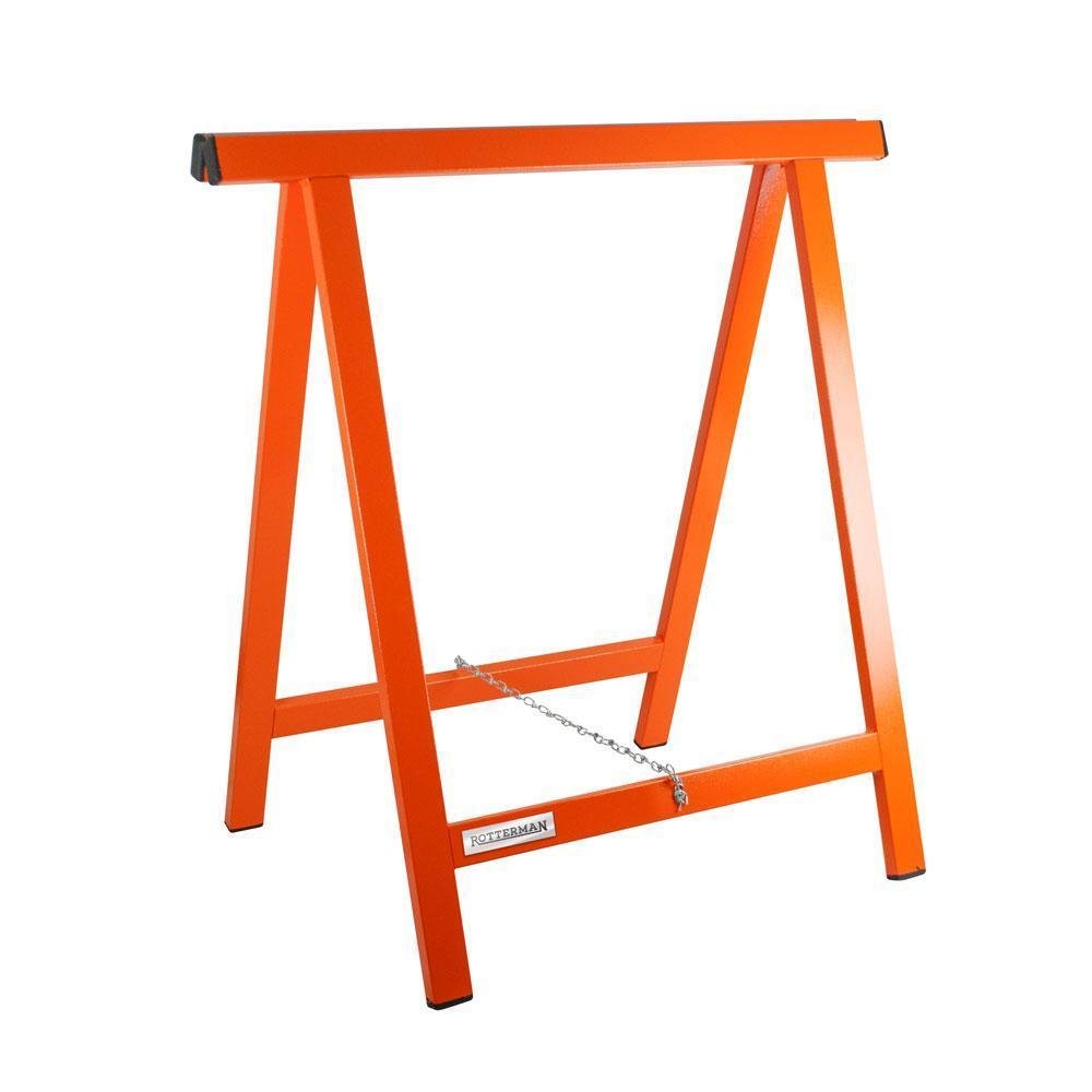 Cavalete de Ferro Multi-função 76 X 79 Cm Rotterman Laranja