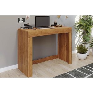 Mesa Escrivaninha Juvenil Cléo C/ 1 Gaveta Cinamomo - Permóbili