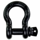 Ver imagem 1 de Manilha 3/4" Curva com Pino Roscado Alloy Pesada - Black