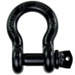 Manilha Curva 5/8" Reforçada com Pino Roscado Alloy - 1