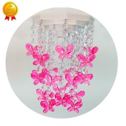 Lustre Infantil Decoração Quarto de Menina Bebê Borboletas - 1