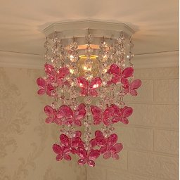 Lustre Infantil Decoração Quarto de Menina Bebê Borboletas - 6