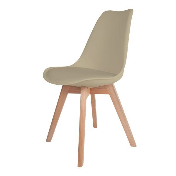 Cadeira Saarinen Fendi - Base Wood - 1