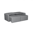 Ver imagem 6 de Sofá Cama Dubai Retratil e Reclinavel 3 Lugares em Linho Sofatec