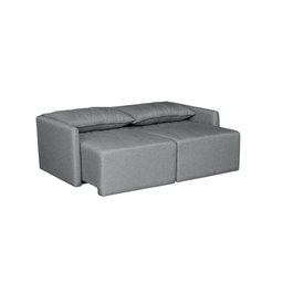 Sofá Cama Dubai Retratil e Reclinavel 3 Lugares em Linho Sofatec - 4
