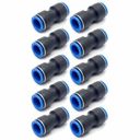 Ver imagem 1 de Conexão Pneumática Emenda Reta Push-in Mang. 12mm X 12mm