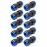 Conexão Pneumática Emenda Reta Push-In Mang. 12mm x 12mm - 1