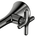Ver imagem 3 de Torneira Docol Liss 922248 de Parede Grafite Polido