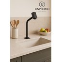 Ver imagem 6 de Torneira P/ Cuba Link 45° Alta Volante Quadrado Preto Fosco:preto/fosco