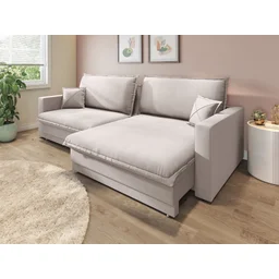 Sofá Tango 2,60m sem Caixa, Retrátil e Reclinável Velosuede Areia - Netsofás - 2 Sofá Tango 2,60m sem Caixa, Retrátil e Reclinável Velosuede Areia - Netsofás - 2