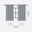 Ver imagem 3 de Cortina Criança Menino Menina 2,00m x 1,30m Tecido Premium - Ursinha