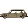 Carrinho Brasilia - Carro Mdf 3 D - 3