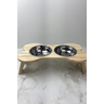 Comedouro Elevado Ergonômico – Osso - Médio 42x23x14 - 2