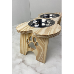 Comedouro Elevado Ergonômico – Osso - Médio 42x23x14 - 5