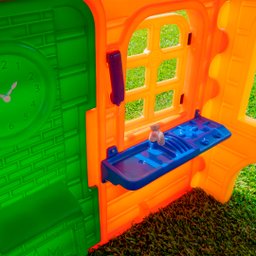 Casinha de Brinquedo Infantil Gran Chalé Freso - 11