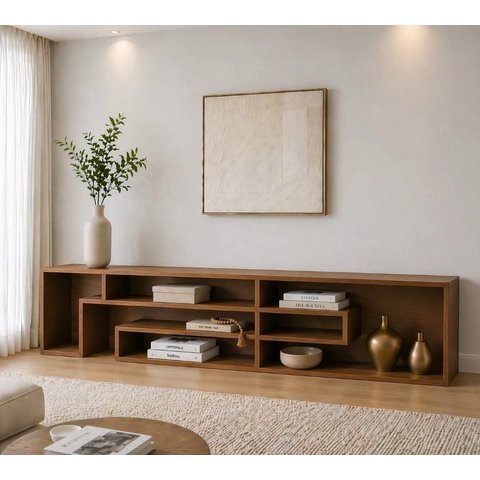 Aparador para Sofá em MDF Sala Decoração 230cm