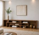 Ver imagem 1 de Aparador para Sofá em MDF Sala Decoração 230cm
