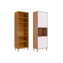 Ver imagem 5 de Paneleiro de Cozinha Brilhante Torre Quente C- 4 Portas e 1 Nicho P- Forno 70cm Cinamomo-Off White