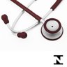 Estetoscópio Duplo Vinho Profissional Com Garantia BIC - 1