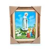 Quadro Nossa Senhora De Fátima Com Vidro E Moldura 52X42 Cm - 1