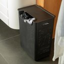 Ver imagem 5 de Cesto de Roupas com Duplo Compartimento ou 50L Linha Flow - Preto