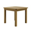 Ver imagem 2 de Conjunto Mesa Nogueira De Madeira 88x88 Com 4 Cadeiras Estofadas Para Cozinha Sala De Jantar Sfa