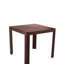 Ver imagem 6 de Kit com 4 Cadeiras e 1 Mesa Ibiza em Polipropileno com Tramas e Proteção UV Marrom