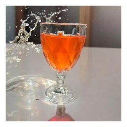 Jogo de Taças Bela Flor Vidro 330ml com 6 Pçs Incolor. - 3