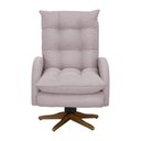 Ver imagem 3 de Poltrona de Amamentação Clarice Giro Balanço Bebê Completo: Pb 606 Boule Rose