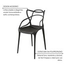 Ver imagem 7 de Sala de Jantar Mesa 120x90 4 Cadeiras Allegra Estilo Moderno