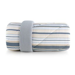 Edredom Casal Malha Fio Penteado Horizons Altenburg - 1