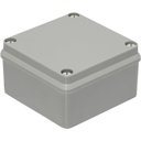 Ver imagem 1 de Caixa Passagem Sobrepor PVC B111 102x102x55 Cinza