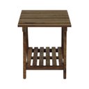 Ver imagem 3 de Banco Summer 50cm Madeira Imbuia Maciça - Stain Imbuia