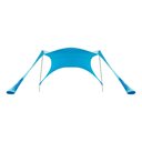 Ver imagem 2 de Tenda Gazebo Cobertura Sombra Para Praia Camping ou Áreas Externas Grande Tecido Azul Saro