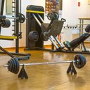 Ver imagem 1 de Par de Suporte Barra Peso Academia - Cross-fit - Aço - Preto