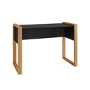 Ver imagem 4 de Mesa Escrivaninha Computador Office Freijo Toq/preto Fosco - Qmovi