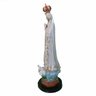 Imagem Nossa Senhora De Fátima Pintura Luxo Em Resina 40 Cm - 2