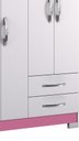 Ver imagem 4 de Guarda-Roupa 4 Portas NT 5005 Rosa - Notável