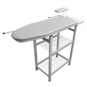 Ver imagem 1 de Tábua De Passar Roupa Multiuso C/Tecido Térmico