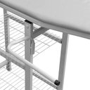 Ver imagem 3 de Tábua De Passar Roupa Multiuso C/Tecido Térmico