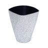 Vaso Decorativo Grande Prata 13X7,5X16,5 - 1