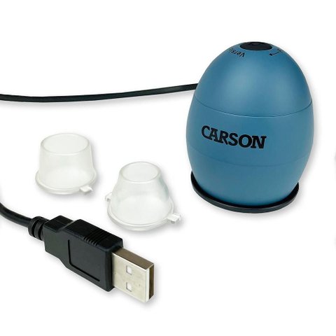 Microscópio de Computador Zoom 81x e Iluminação Led - Carson