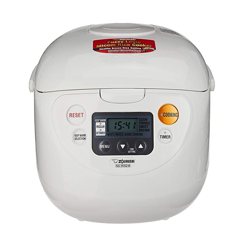Panela de Arroz Zojirushi NSWAQ18 Fuzzy Logic 220V 10 copos