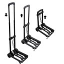 Ver imagem 6 de Carrinho Plataforma Duas Rodas Dobrável Para Carga Até 40kg